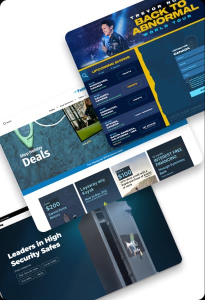 SeedTech website builds — eCommerce and business sites