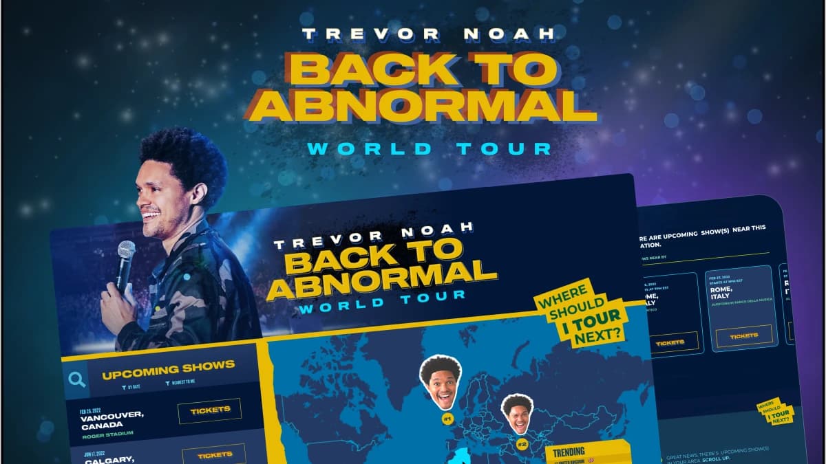 Trevor Noah — Back to Abnormal Tour